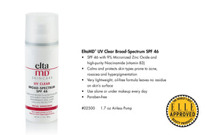 EltaMD UV Clear Facial Sunscreen SPF 46, 1.7 oz