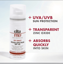 Load image into Gallery viewer, EltaMD Sunscreens EltaMD UV Daily Broad-Spectrum Moisturizing Facial Sunscreen SPF 40, 1.7oz
